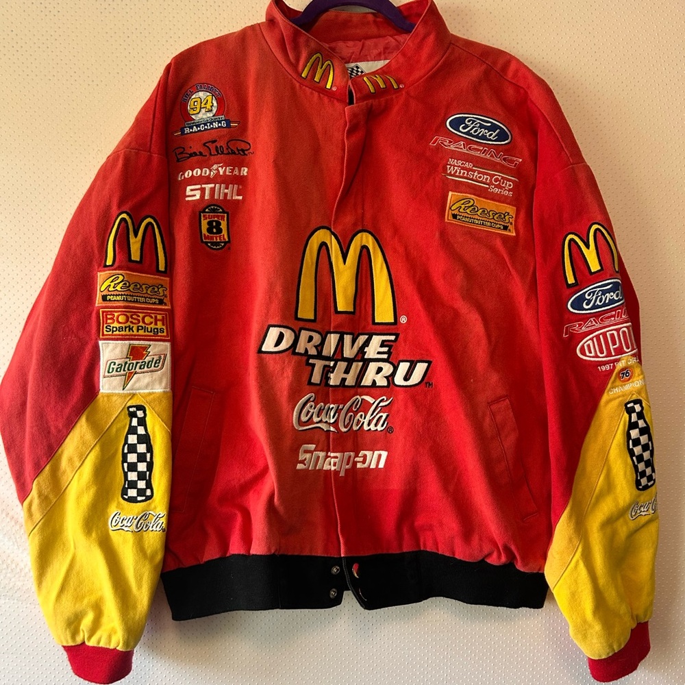 Classic/Vintage Bill Elliot Nascar Racing Jacket